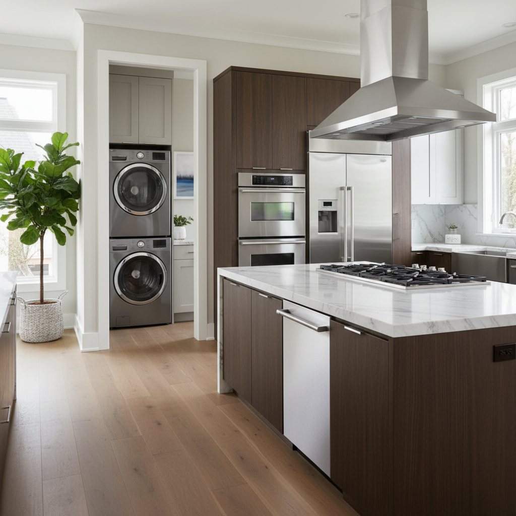 Premium household appliance suite
